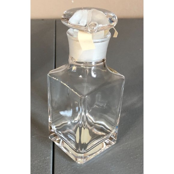 Williams Sonoma Grande Cuisine 24% Lead Crystal Kame Glass Bottle w Lid EUC - Picture 8 of 16